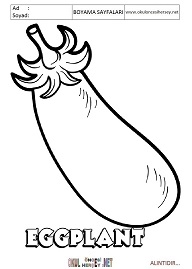 ingilizce boyama sayfaları